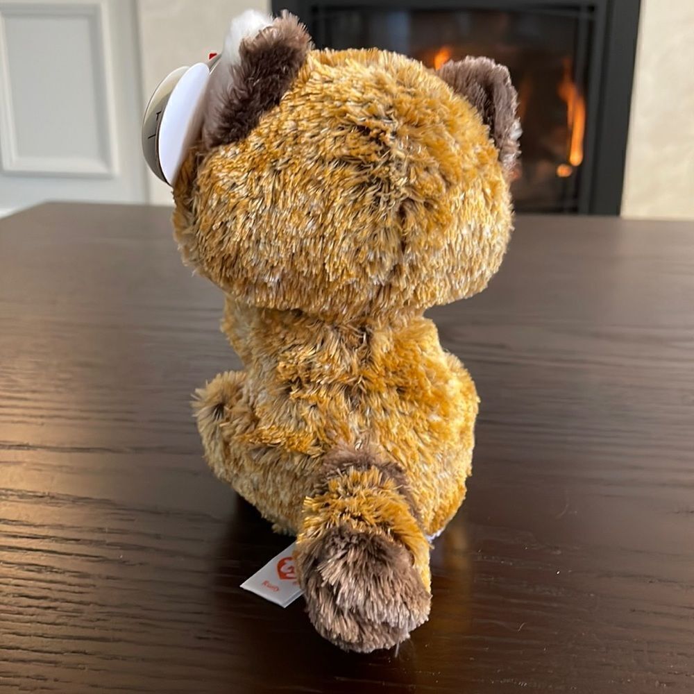 2020 Ty Beanie Boos Rusty the Red/Orange Fox 6” tall NWT Excellent Condition - Picture 3 of 9